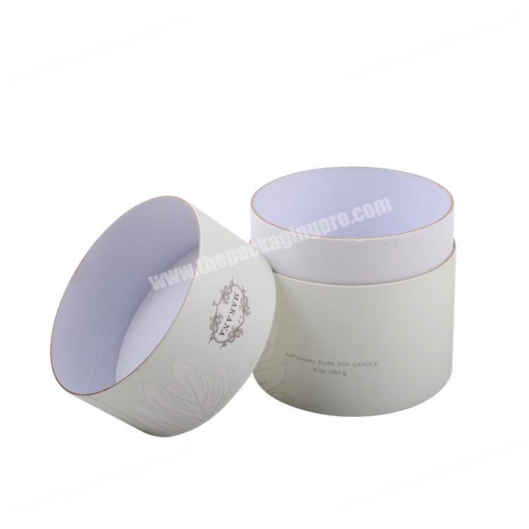 Small decorative packaging paper round cylinder box