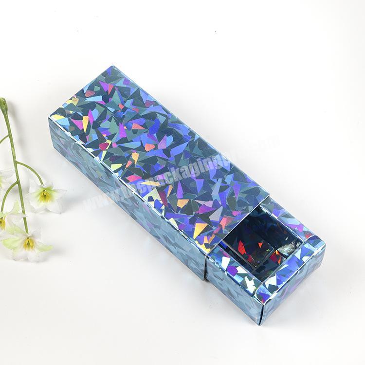 small drawer paper box for lipstick lip gloss packaging