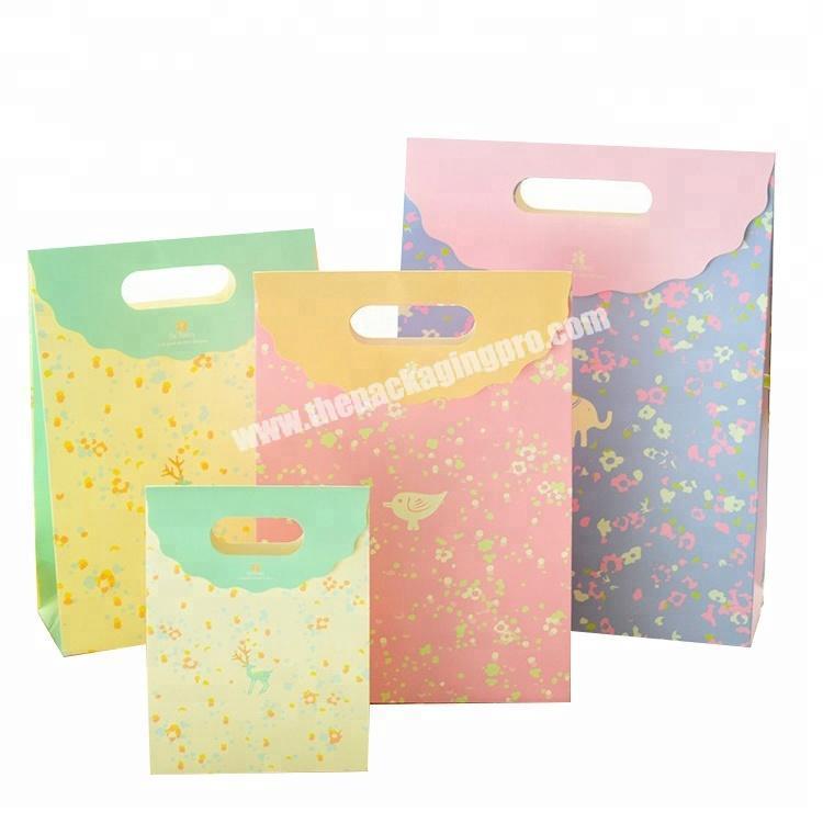 Small funny party gift bags art paper bags packaging