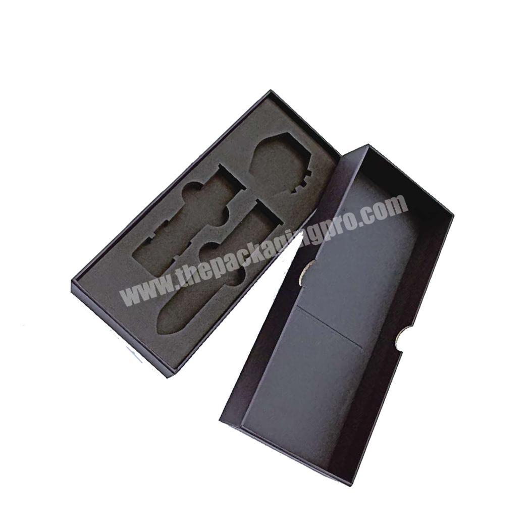 Small gift boxes with lids manufacturer in China simple paper box lid rigid paperboard packaging