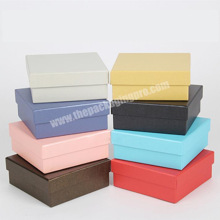 Small lid off rigid paper custom printed gift box for belt wholesale
