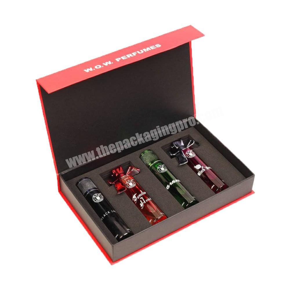 small luxury perfume gift box set custom design perfume box packaging