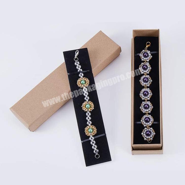 Small Packaging Velvet Custom Jewelry Box Custom Logo For Girls for Anniversaries