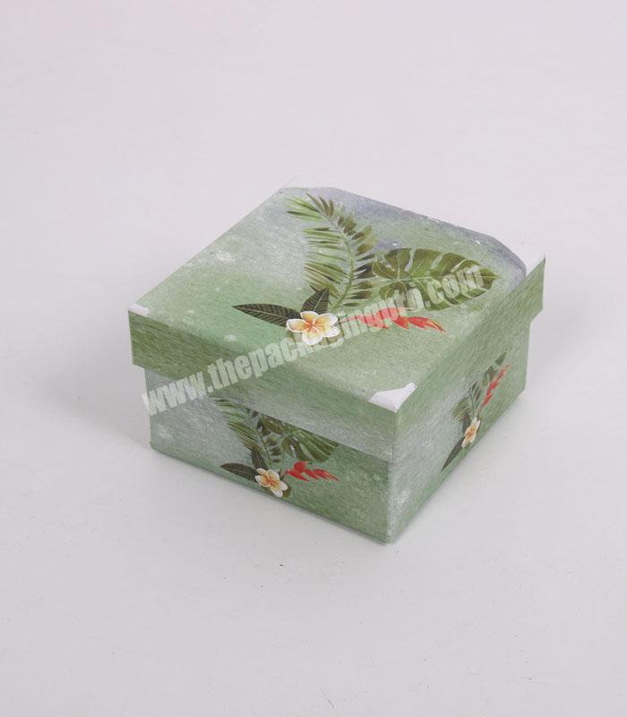 Small Product Green Packaging Custom Square Gift Box For Baby Toy
