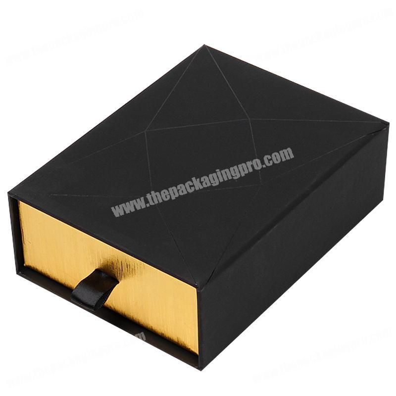 Small size slide open business cards gift cards drawer cardboard paper packaging box