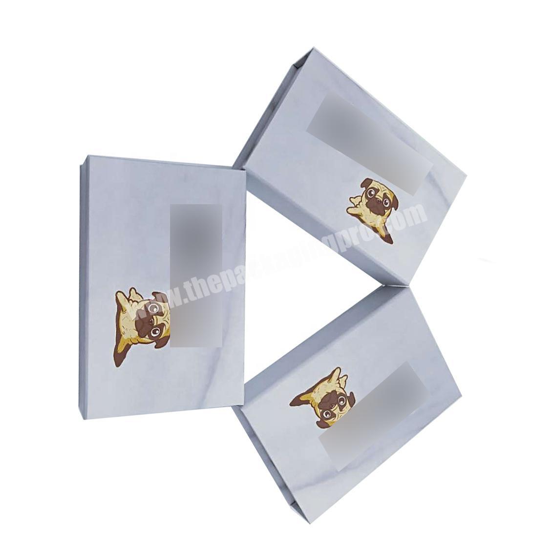 Souvenir magnetic customised notebooks small cardboard boxes withmagnetic lids rigid box