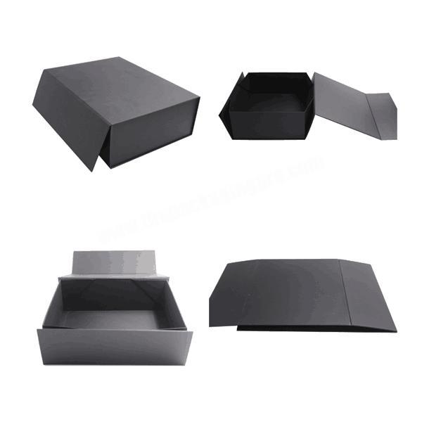 Special High Quality Soft Touch Paper Folding Shirt Packaging Gift Box With Magnet