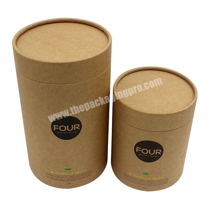 Special round paper tea box paper round box packaging