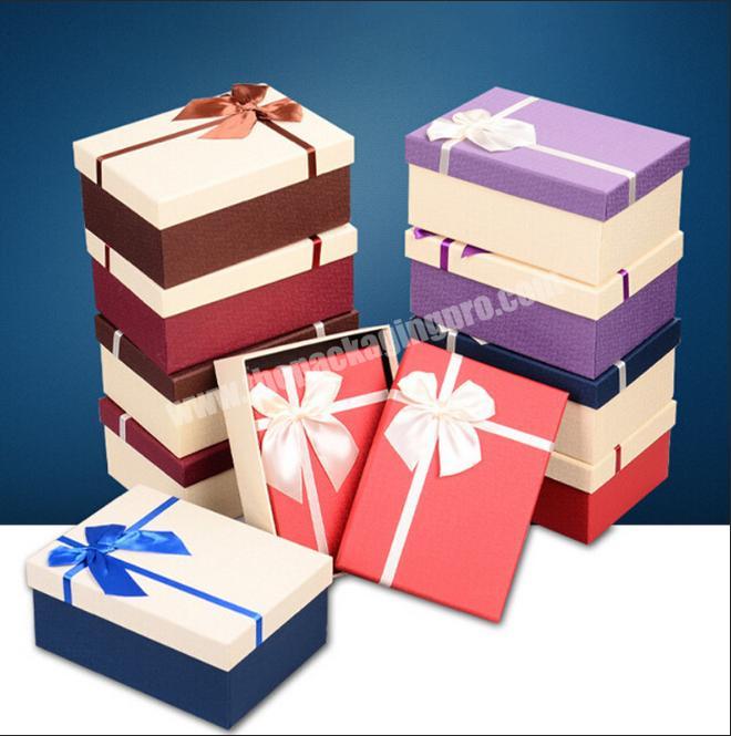 Spot Candy Chocolate Business Gift Box Three-piece Lovers Cup Gift Box Towel Scarf Packaging Box