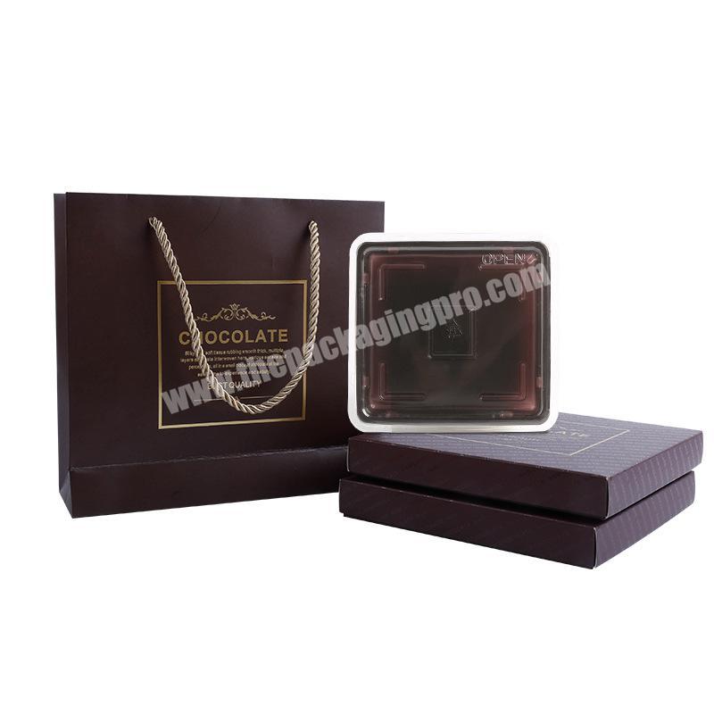 Square Gift Box Chocolate Paper Boxes For Chocolate Pieces