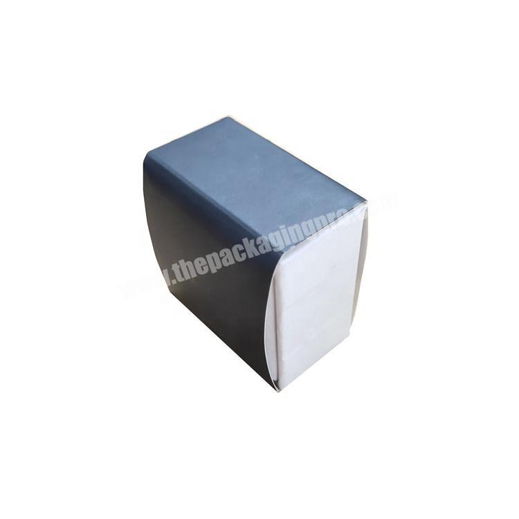 Square paper gift box jewelry rose ring packing box with velvet insert