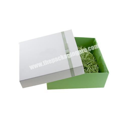 square shape lid and base paper packaging box for cosmetic products