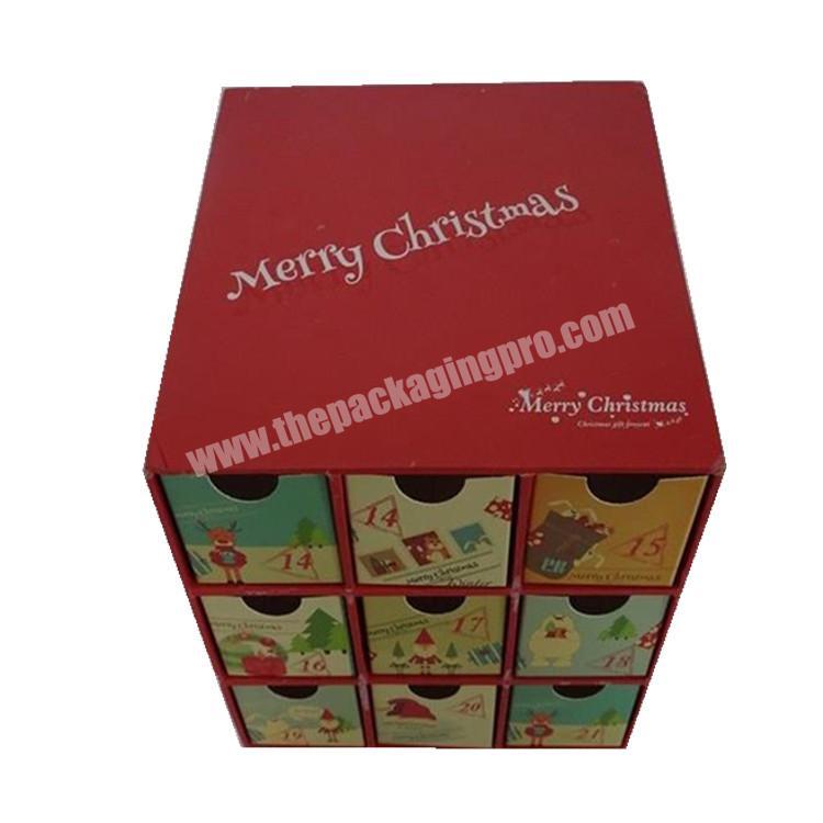 square shaped christmas gift paper box assorted chocolate gift box