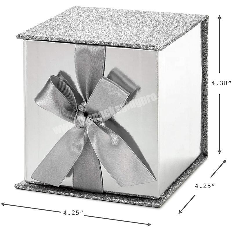 Square White Cardboard Kraft Carton Custom Wholesale Packaging Gift Paper Box