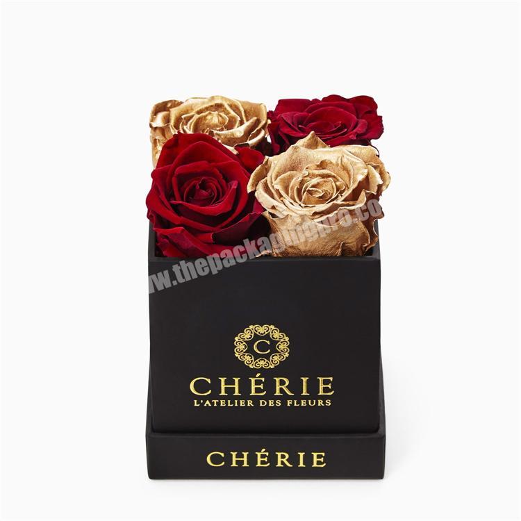 Squarehat Color Gift Decoration Cheap Velvet Jewelry Candy Luxury Packaging Soap Flowerbox