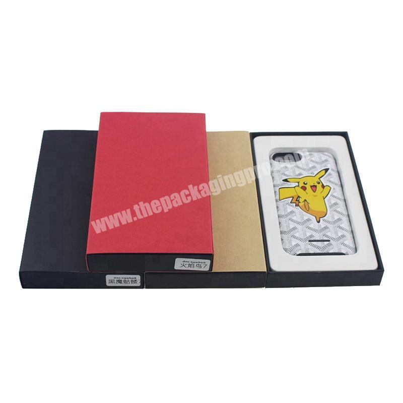 Stock custom small drawer phone shell packaging box
