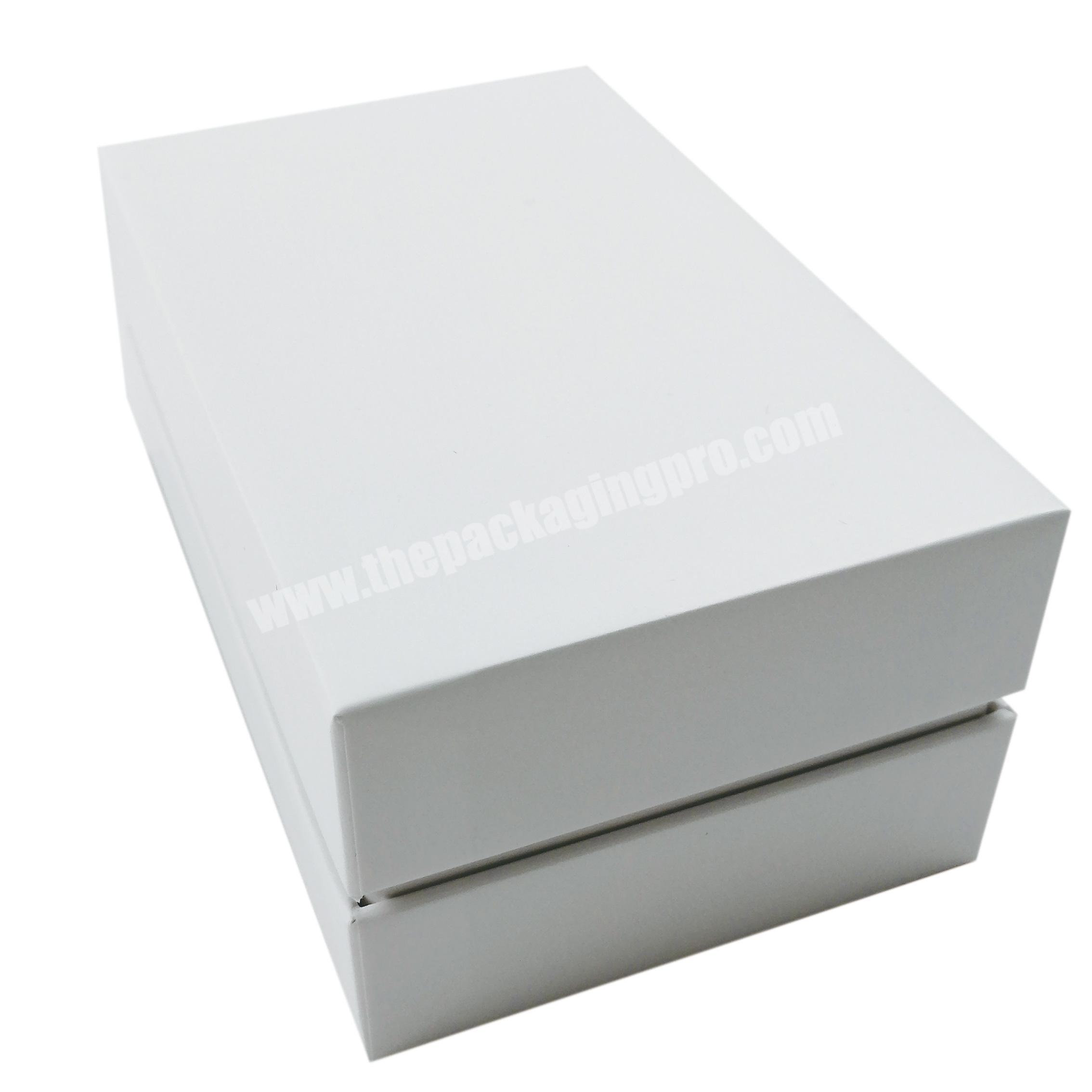 Straight Edges Custom Cardboard Packaging Box With Tough White EVA Tray