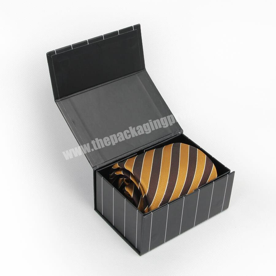 Striped Folding Necktie Packaging Boxes