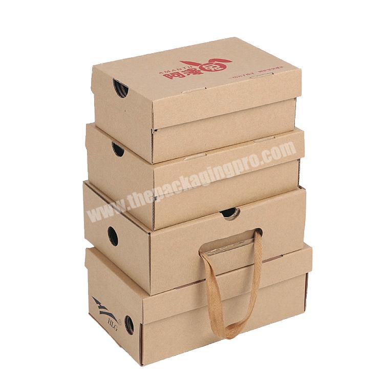 Sturdy large portable corrugated board box can be flat packed shipping