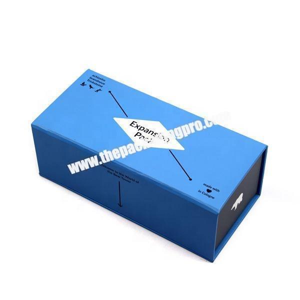 Superior Custom Magnet Closure Matte Men Watch Belt Packaging Boxes Glossy Cardboard Gift Box for Sunglasses
