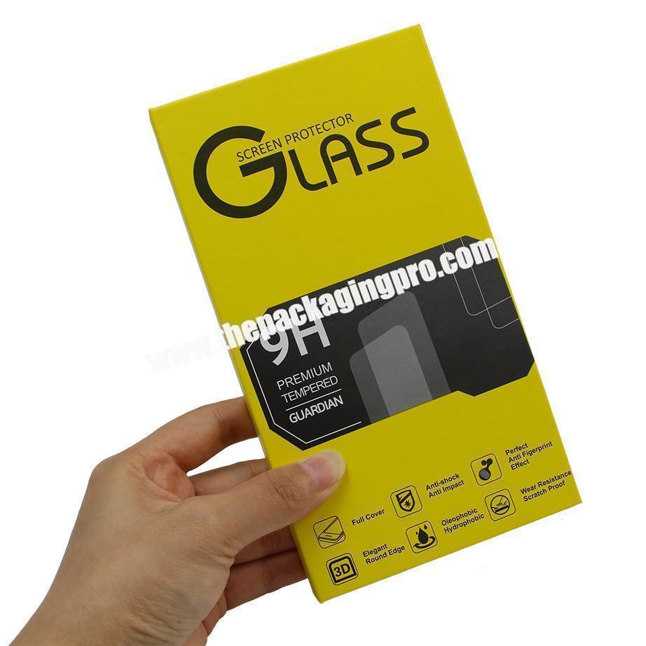 Supplier Phone Tempered Glass Screen Protector Retail Case Packaging Box