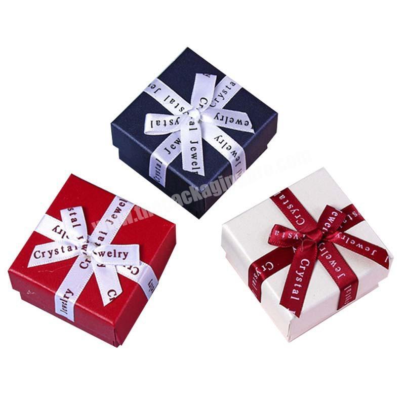 Sweet Christmas Gift Box Square Exquisite Gift Box Custom Christmas Apple Box