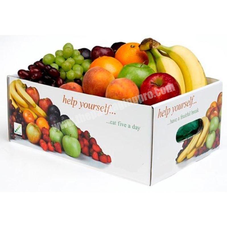 Sweet fresh pineapples fruit shipping carton packaging box for pineapple 11-12 kg