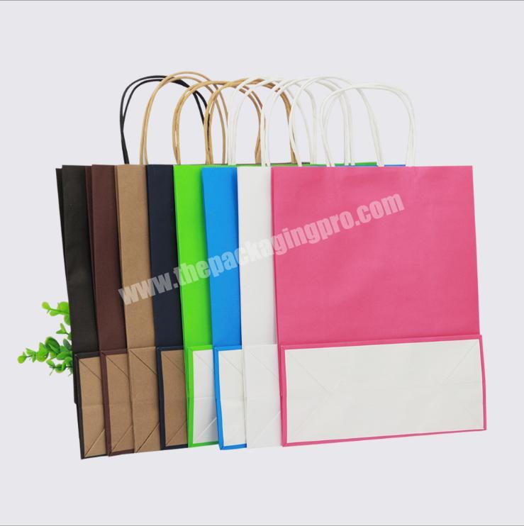 take away food packaging bag kraft paper bag packaging bag for cakes
