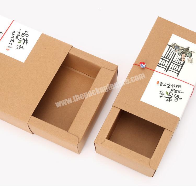 Tea bags paper packaging box kraft paper gift box