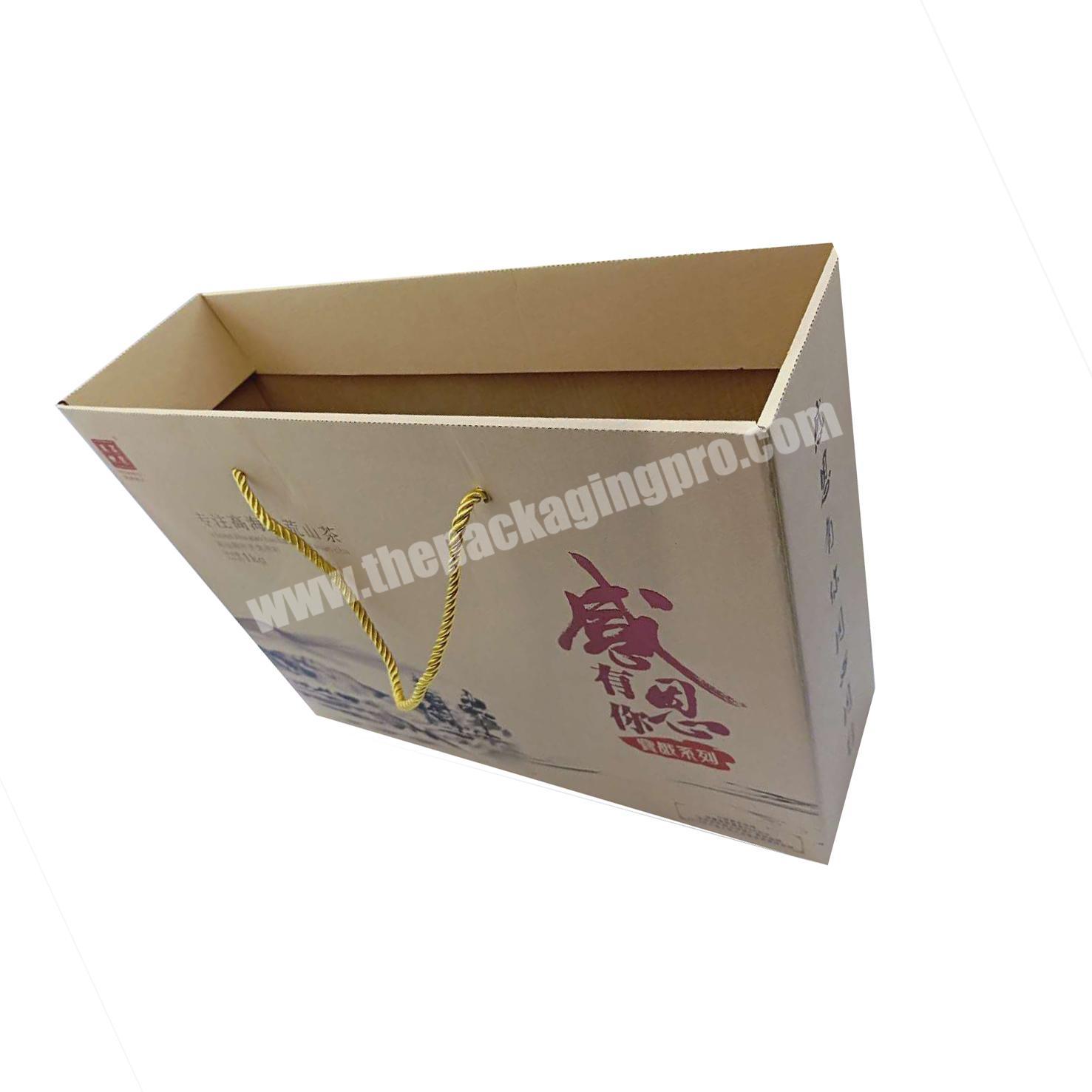 Tea gift container paper compartment box