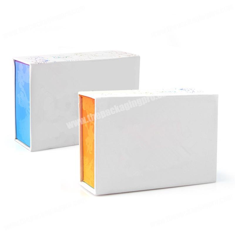 Teach 26 English alphabet cards early childhood playing book shaped gift box packaging
