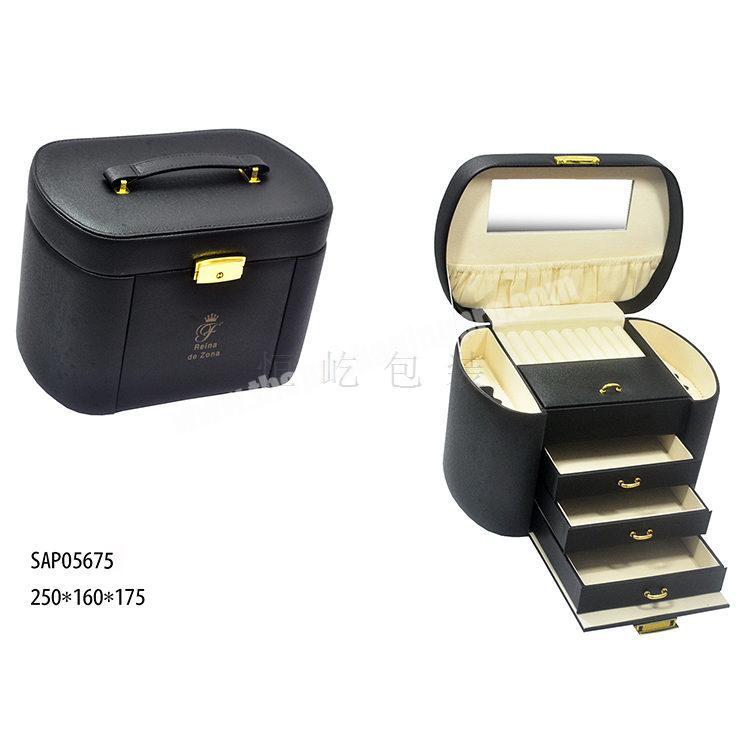The inner gray of the artificial leather watch storage box can be customized.
