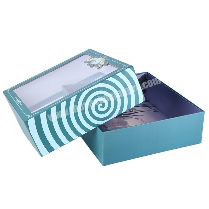The manufacturer manufactures customizable paper packaging boxes for cosmetic gift packaging