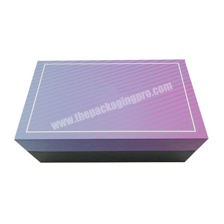 Top-one Wholesale Colourful Lid and Base Perfume Box Cover and Tray Present Gift Paper Box