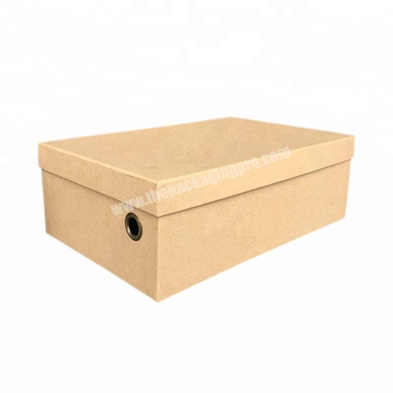 Top quality custom corrugated shoe boxes with logo printed