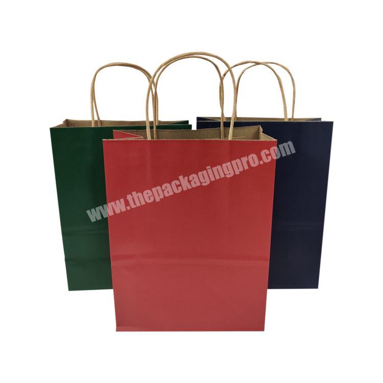 Top Quality Custom Printed Square Kraft Brown Paper Bags For Packing Flowers