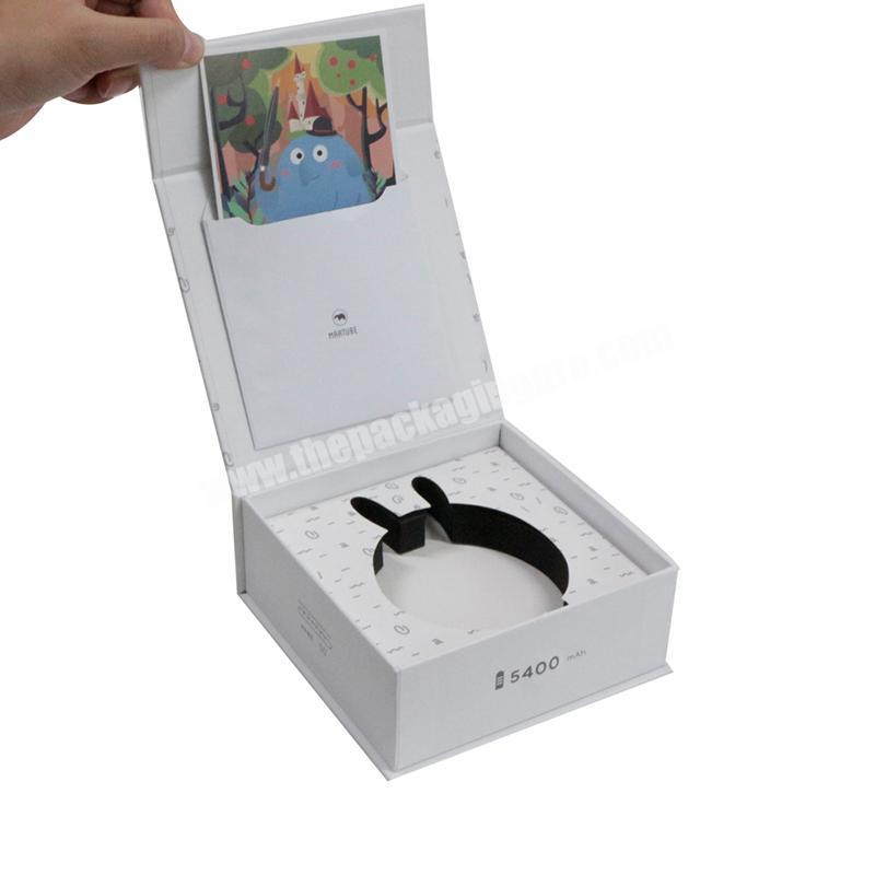 Top quality customized printing cardboard magnetic book shaped packaging boxes with corrugated carton insert