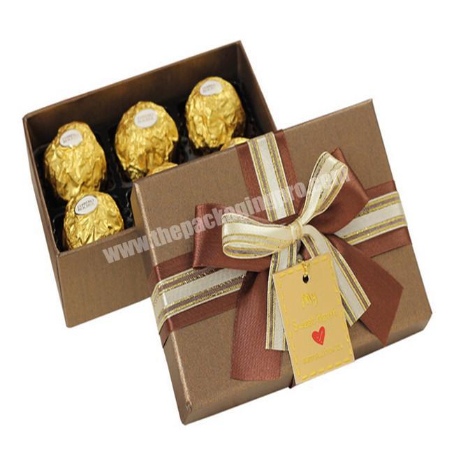 Top Quality Foldable Full color Chocolate Boxes Dubai With New Design