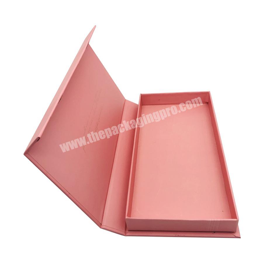 top quality hot sale pink custom wig box packaging