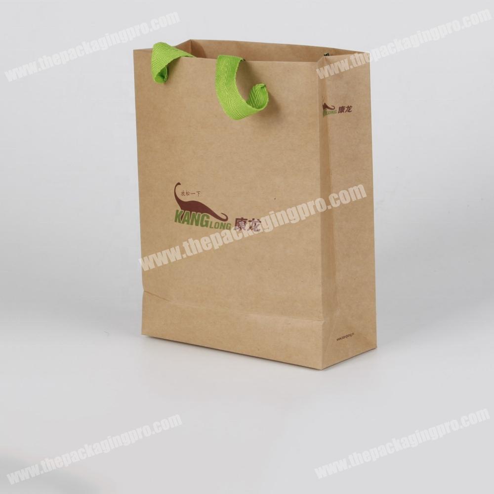 Top quality Luxury kraft goody gift paper bags wholesale, baby girl party picnic paper bag