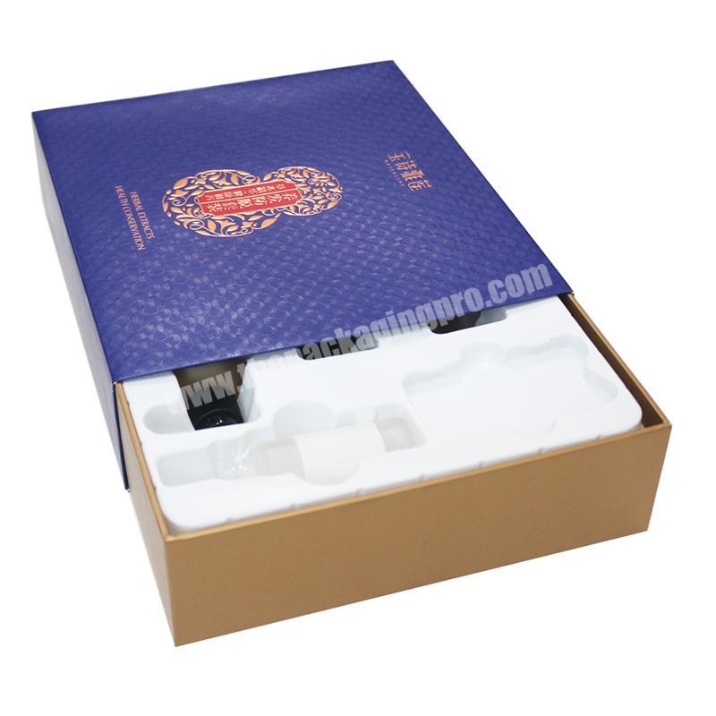 Top Quality Luxury lid and base custom Skin Care Cream Paper Package Printing Box with blister Insert and Sleeve