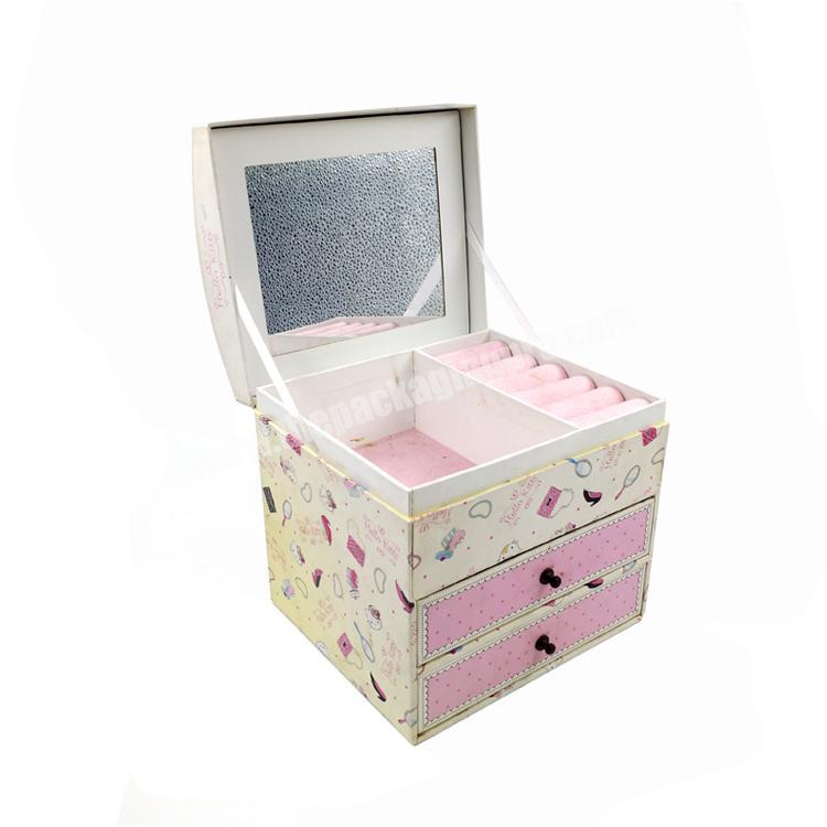 Top Quality New Design With Logo Jewelry Luxury Custom Jewelry Gift Packaging Box