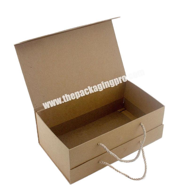 Top quality paper kraft box jewelry gift