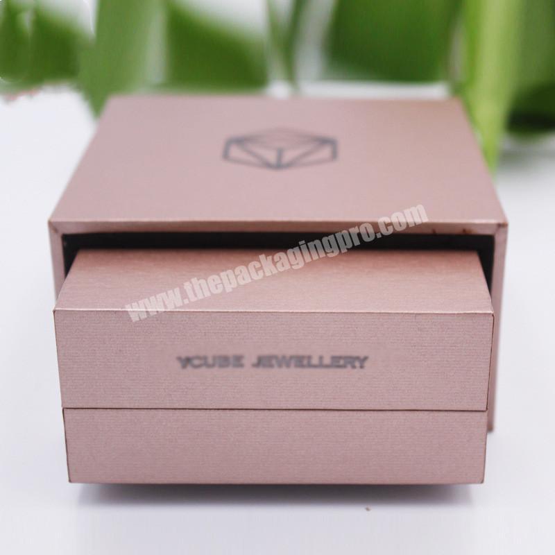 Top quality Perfume makeup packing box gift cosmetic packaging with drawer