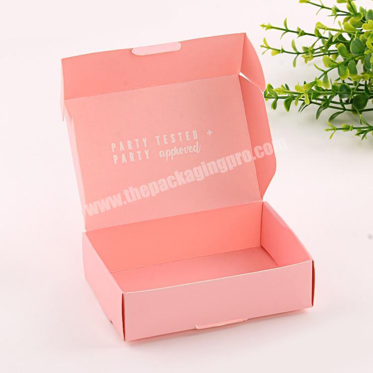 Top Quality Pink Wedding Favour Gift Box Floding Bridesmaid Wedding Favour Boxes