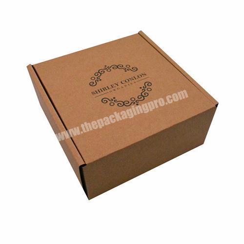 Top Sale custom kraft corrugated gift mailing paper box packaging with Jewelry hair care soap and perfume gift box