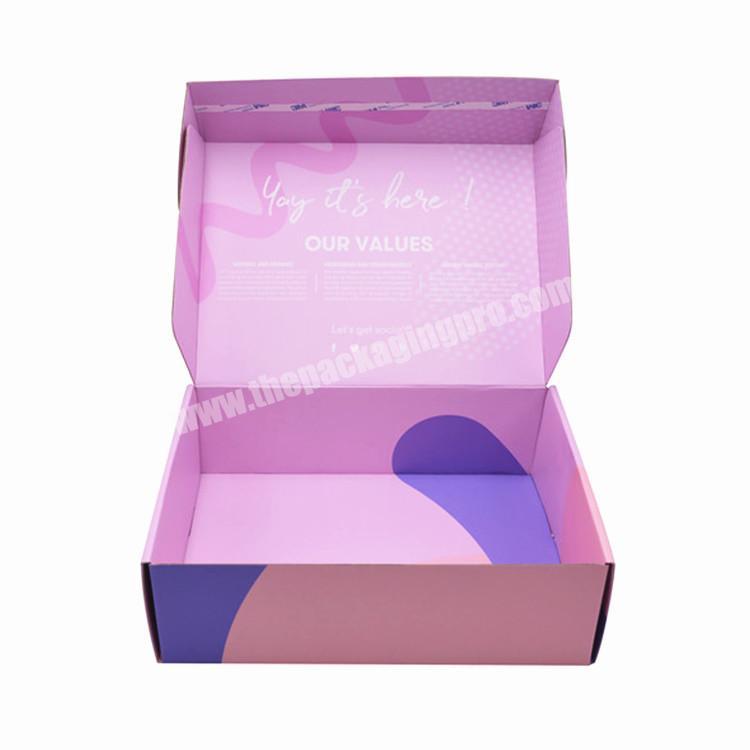 Top sale custom recycled paper collapsible subscription box storage small houseware corrugated mailer shipping box