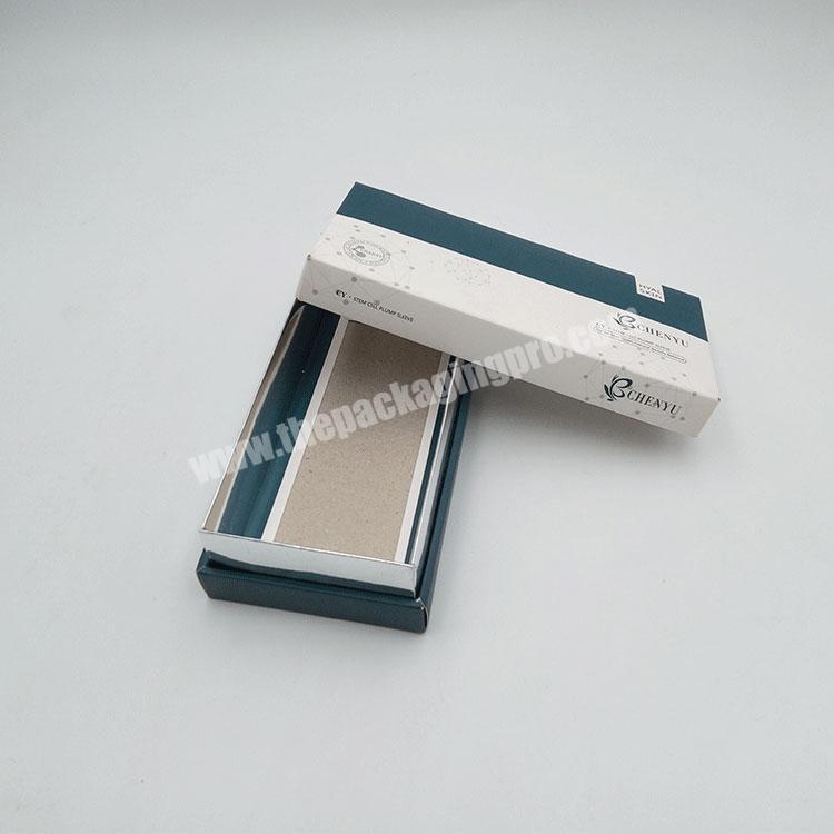 top sale quality cosmetic packaging boxes removable lid custom paper gift box