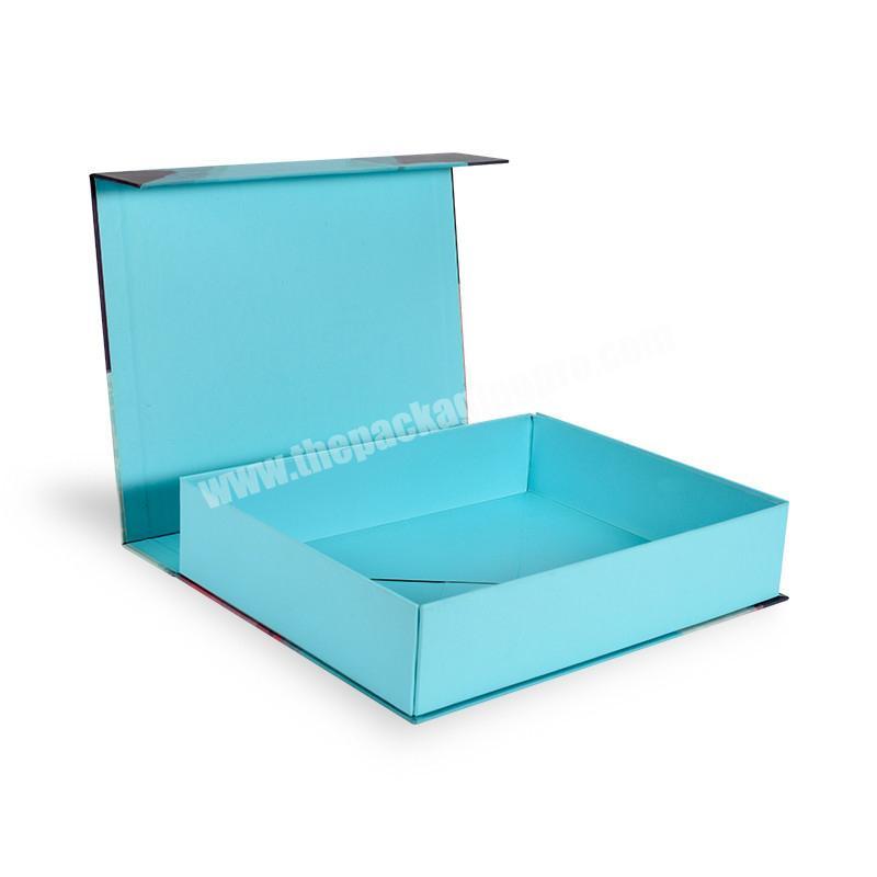 Top Sale Sublimation Foldable Magnetic Unique Storage Packaging Box for Clothes with Lid Blank