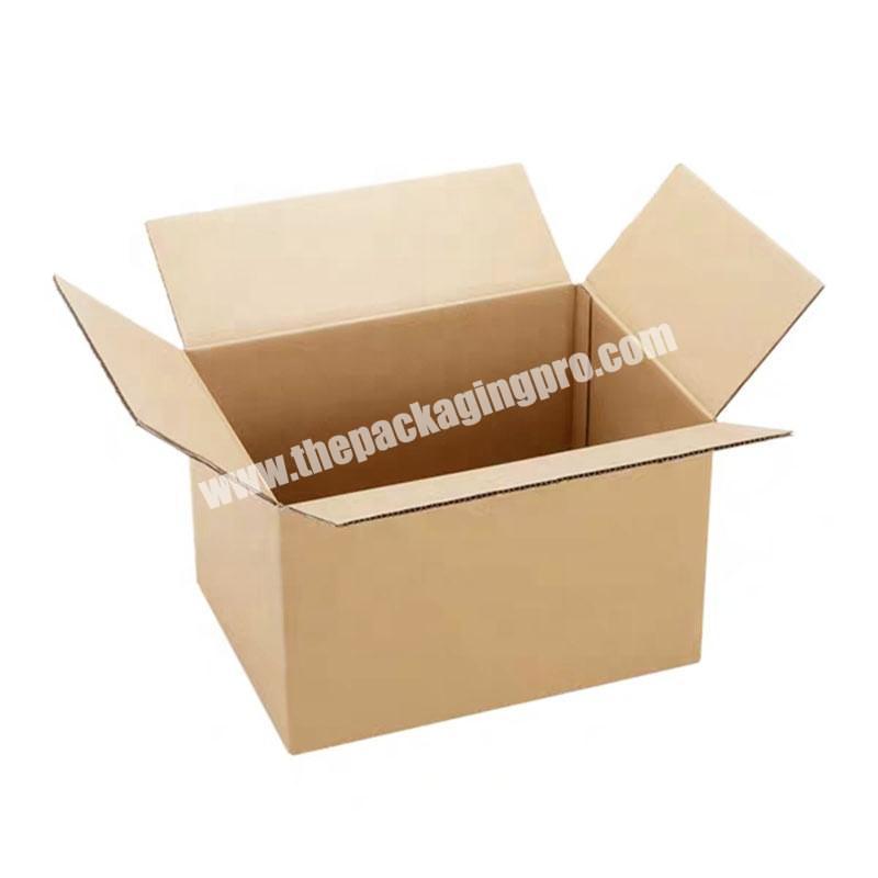 Top Seller Medium Cardboard Moving Corrugated Box Carton, Large Mailing Shipping Boxes for Packing Storage